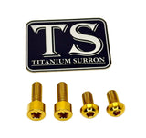 Titanium Controller Mount Bolts for E-moto Titanium Surron