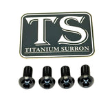 Titanium Controller Mount Bolts for E-moto Titanium Surron