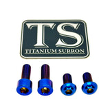 Titanium Controller Mount Bolts for E-moto Titanium Surron