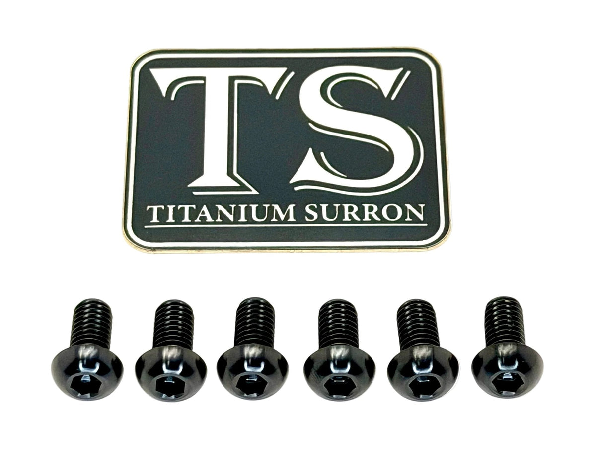 Titanium Controller Mount Bolts for E-moto Titanium Surron
