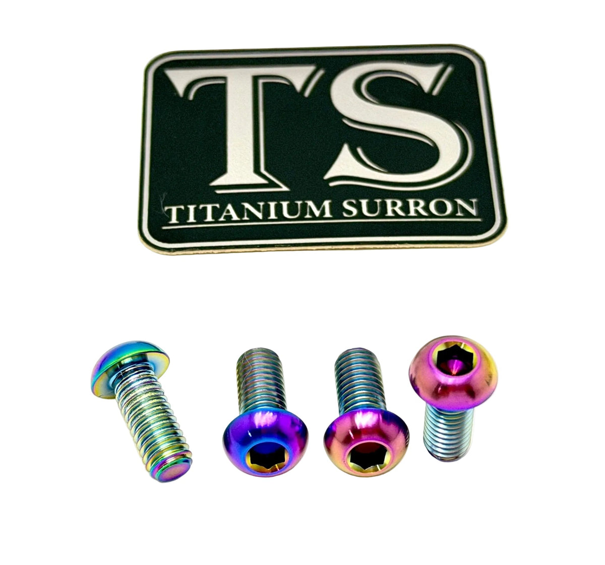 Titanium Controller Mount Bolts for E-moto Titanium Surron