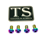 Titanium Controller Mount Bolts for E-moto Titanium Surron