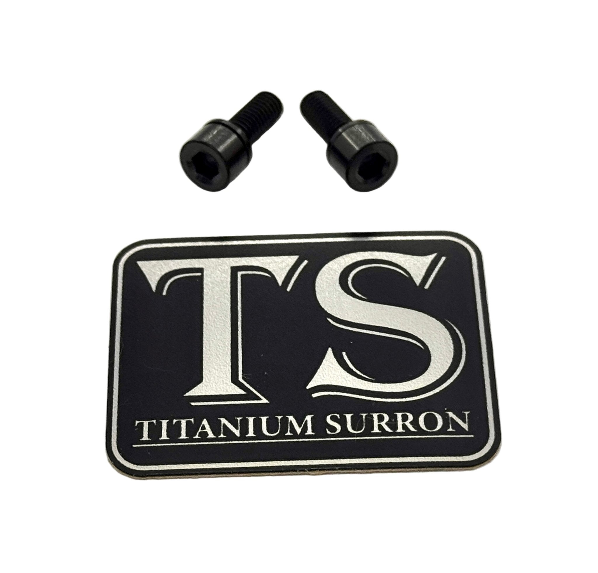 Titanium E-Moto Headlight Mount Bolts Titanium Surron
