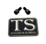 Titanium E-Moto Headlight Mount Bolts Titanium Surron