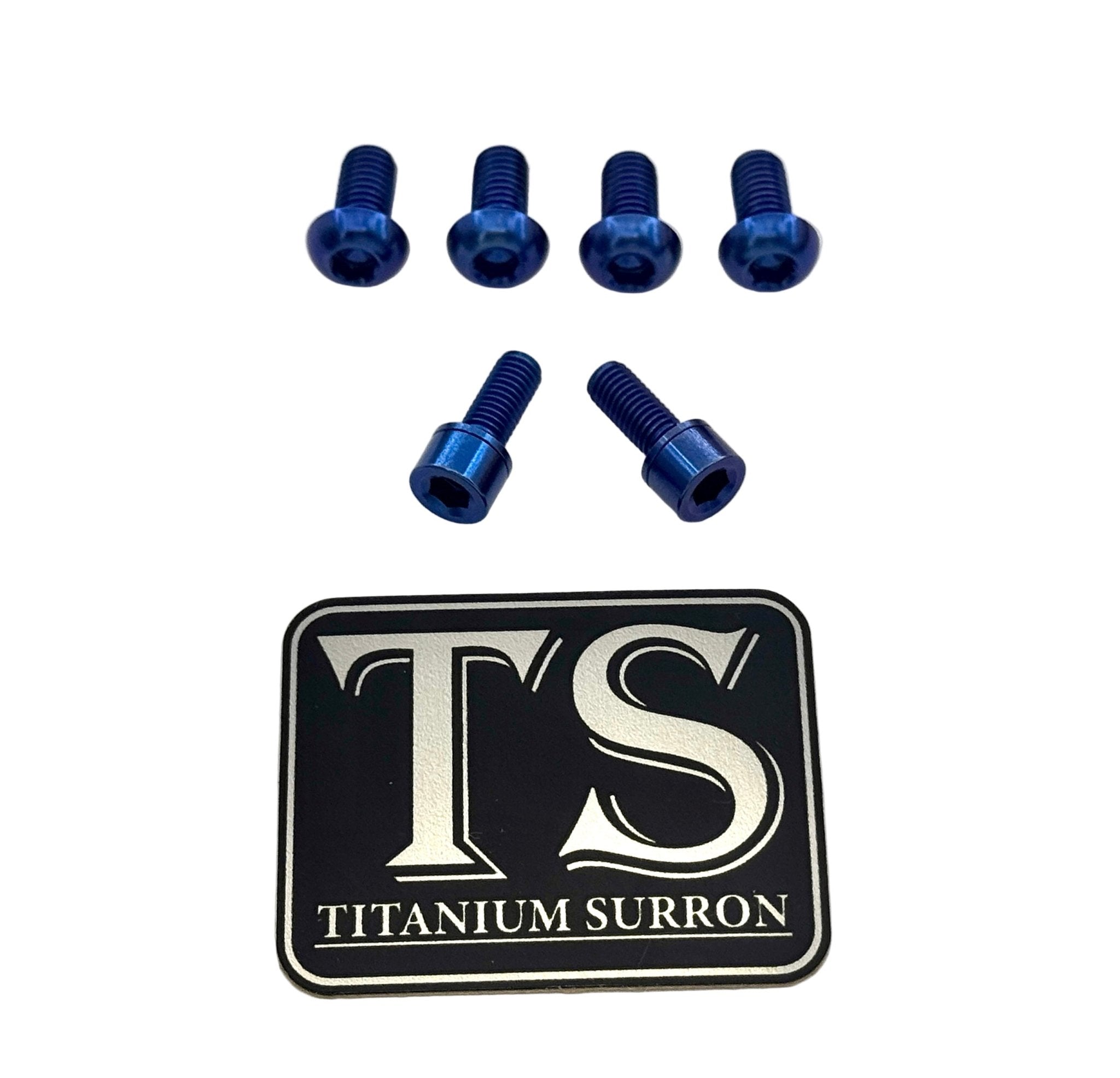 Titanium E-Moto Headlight Mount Bolts Titanium Surron