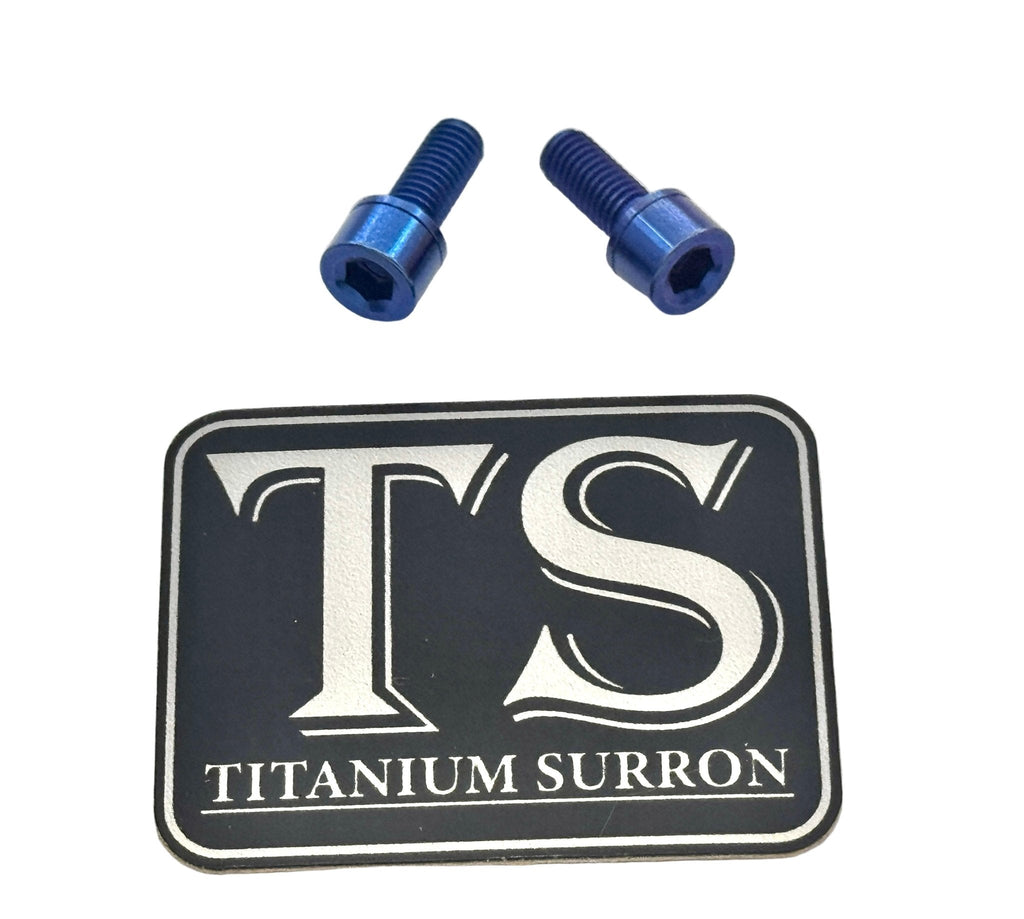 Titanium E-Moto Headlight Mount Bolts Titanium Surron