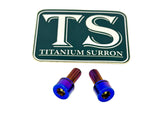Titanium E-Moto Headlight Mount Bolts Titanium Surron