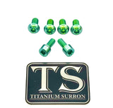 Titanium E-Moto Headlight Mount Bolts Titanium Surron