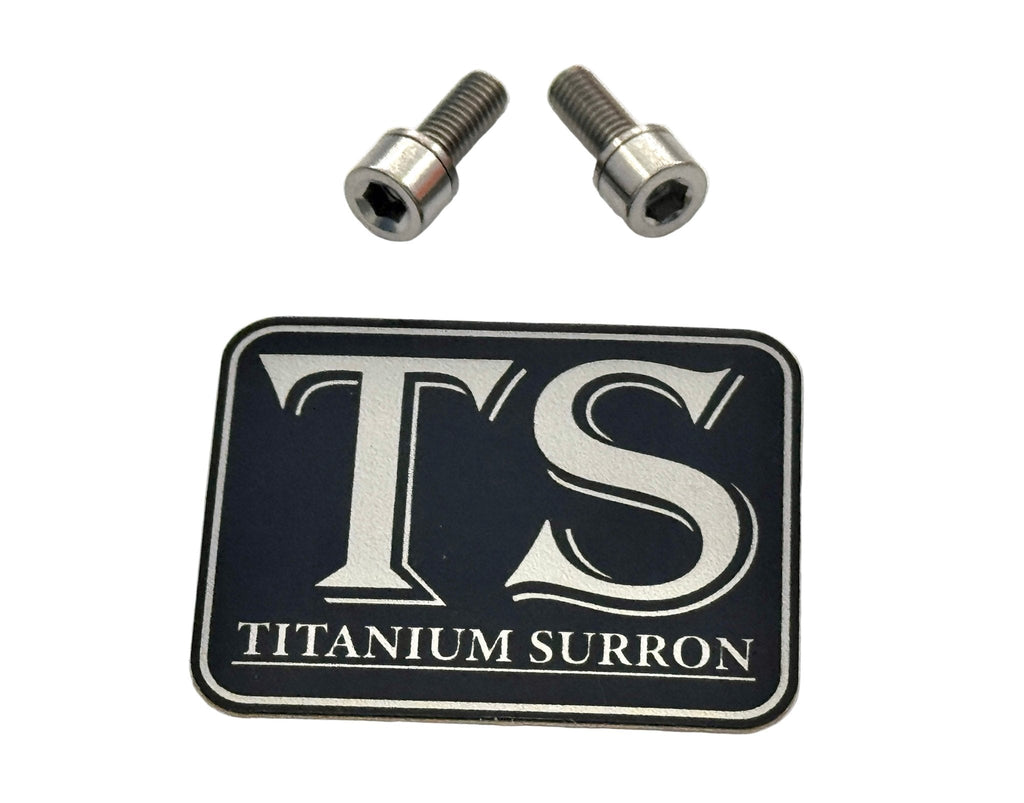 Titanium E-Moto Headlight Mount Bolts Titanium Surron