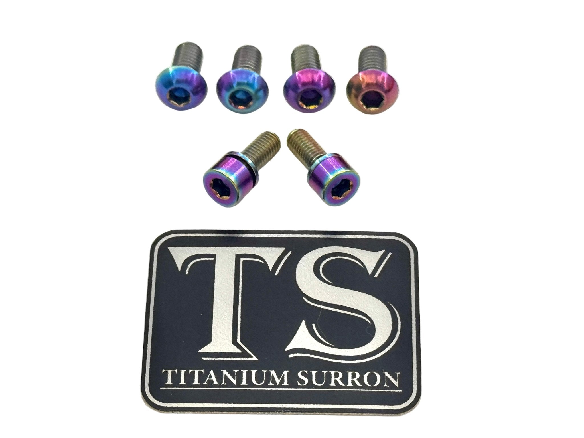 Titanium E-Moto Headlight Mount Bolts Titanium Surron