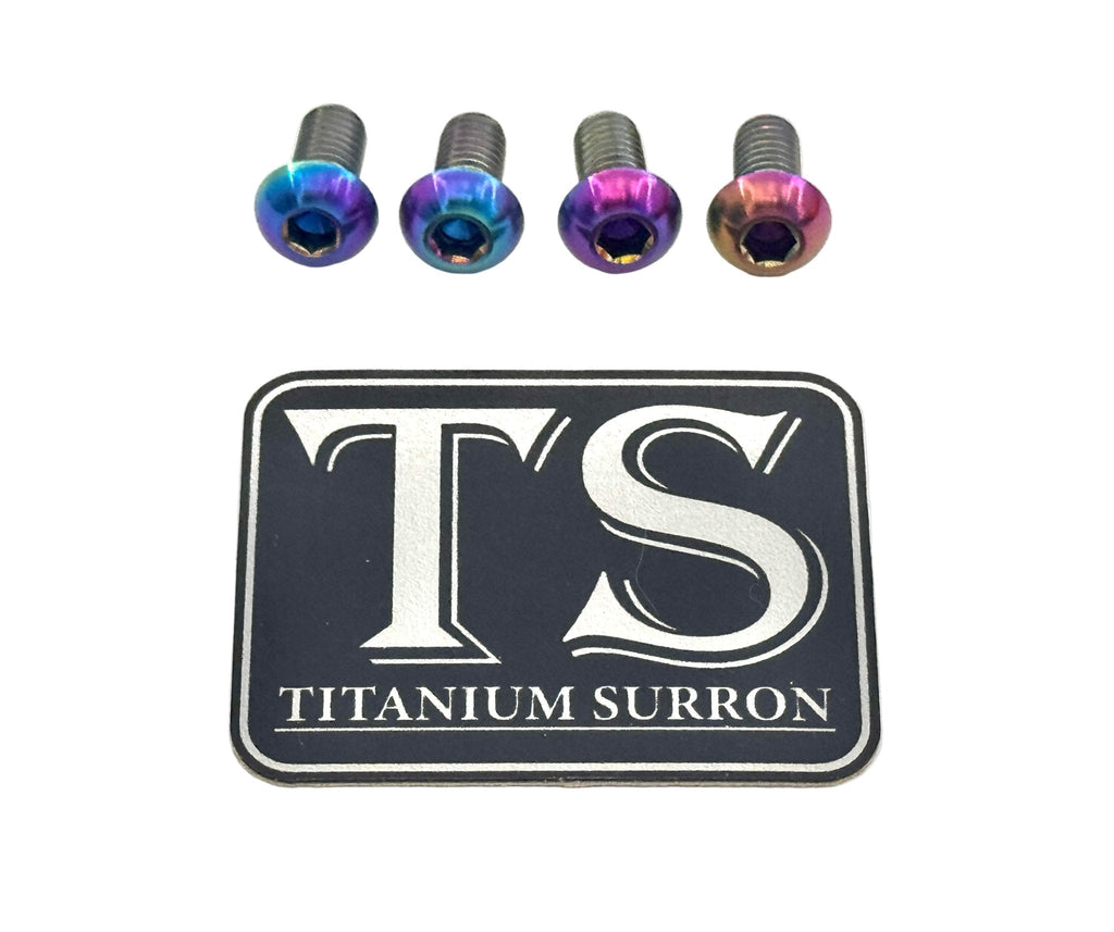 Titanium E-Moto Headlight Mount Bolts Titanium Surron