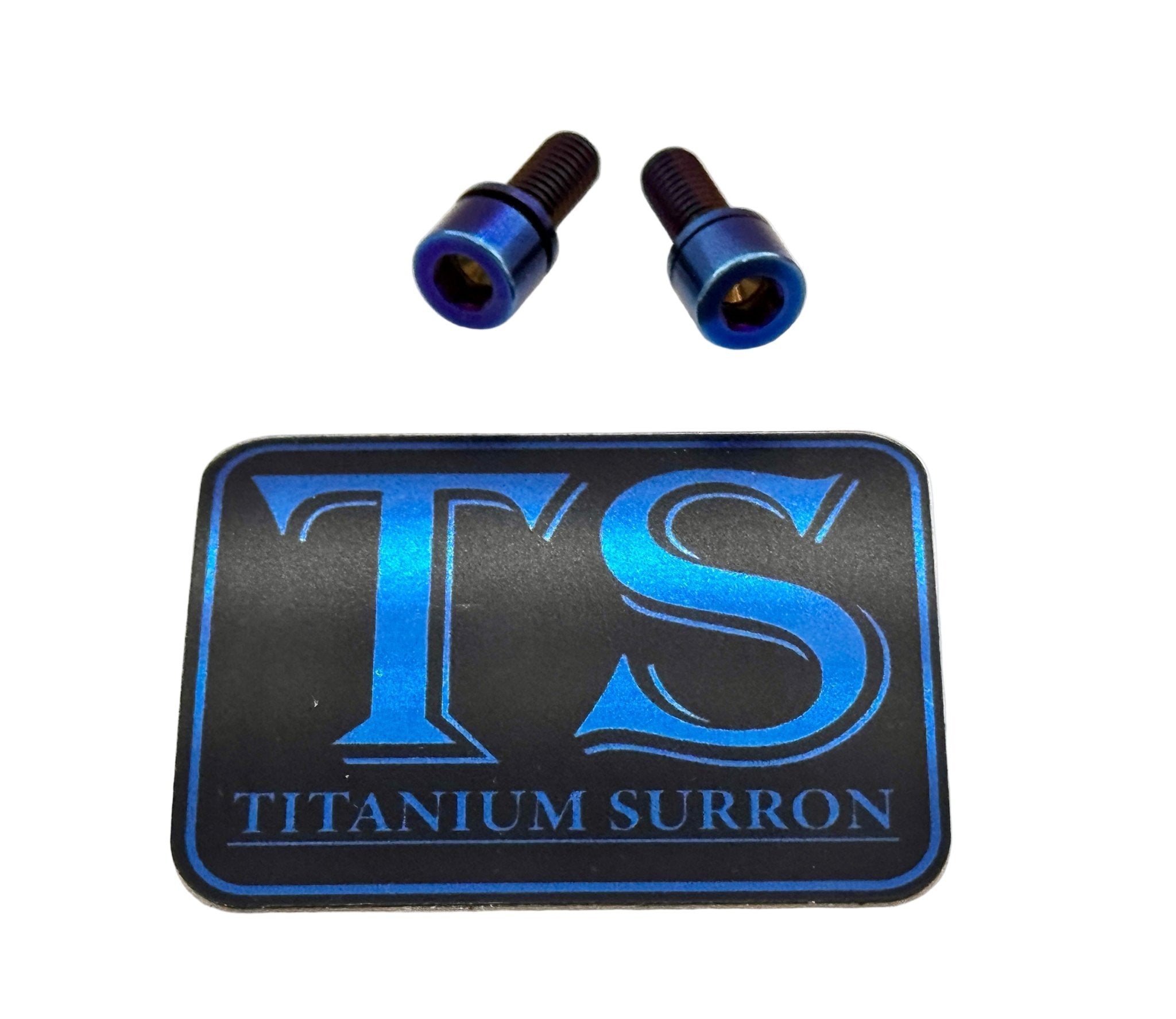 Titanium E-Moto Headlight Mount Bolts Titanium Surron