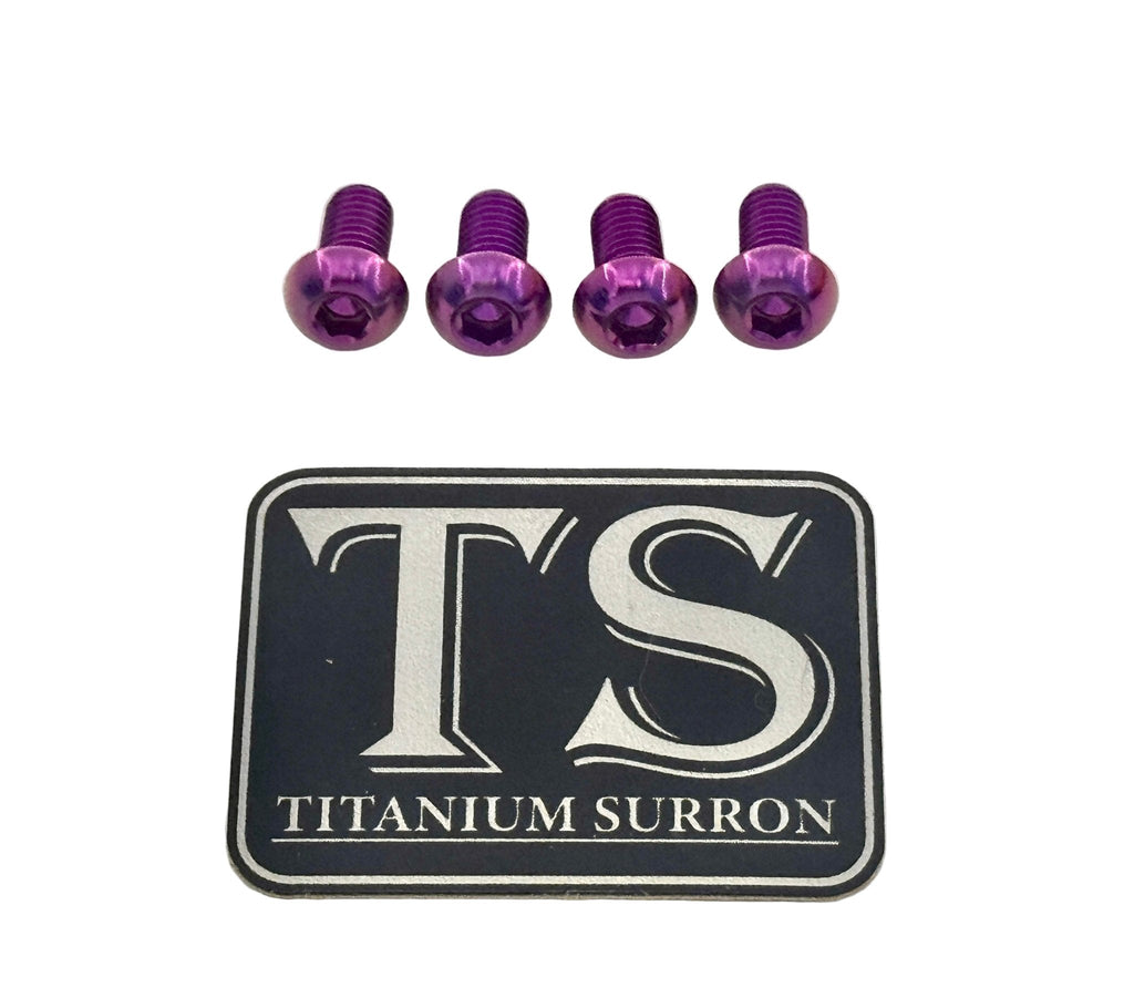 Titanium E-Moto Headlight Mount Bolts Titanium Surron