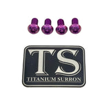 Titanium E-Moto Headlight Mount Bolts Titanium Surron