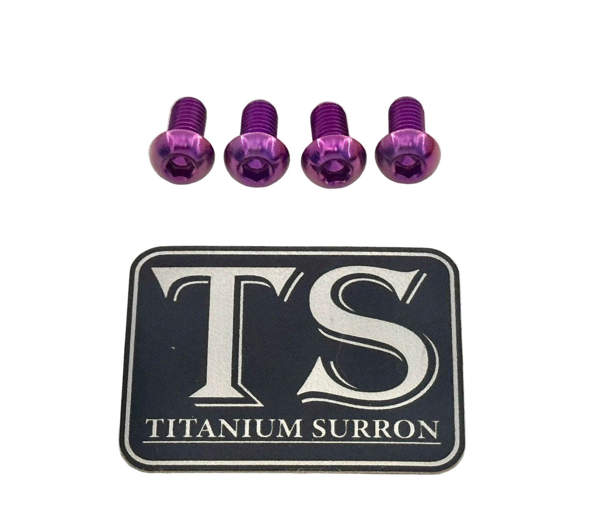 Titanium E-Moto Headlight Mount Bolts Titanium Surron