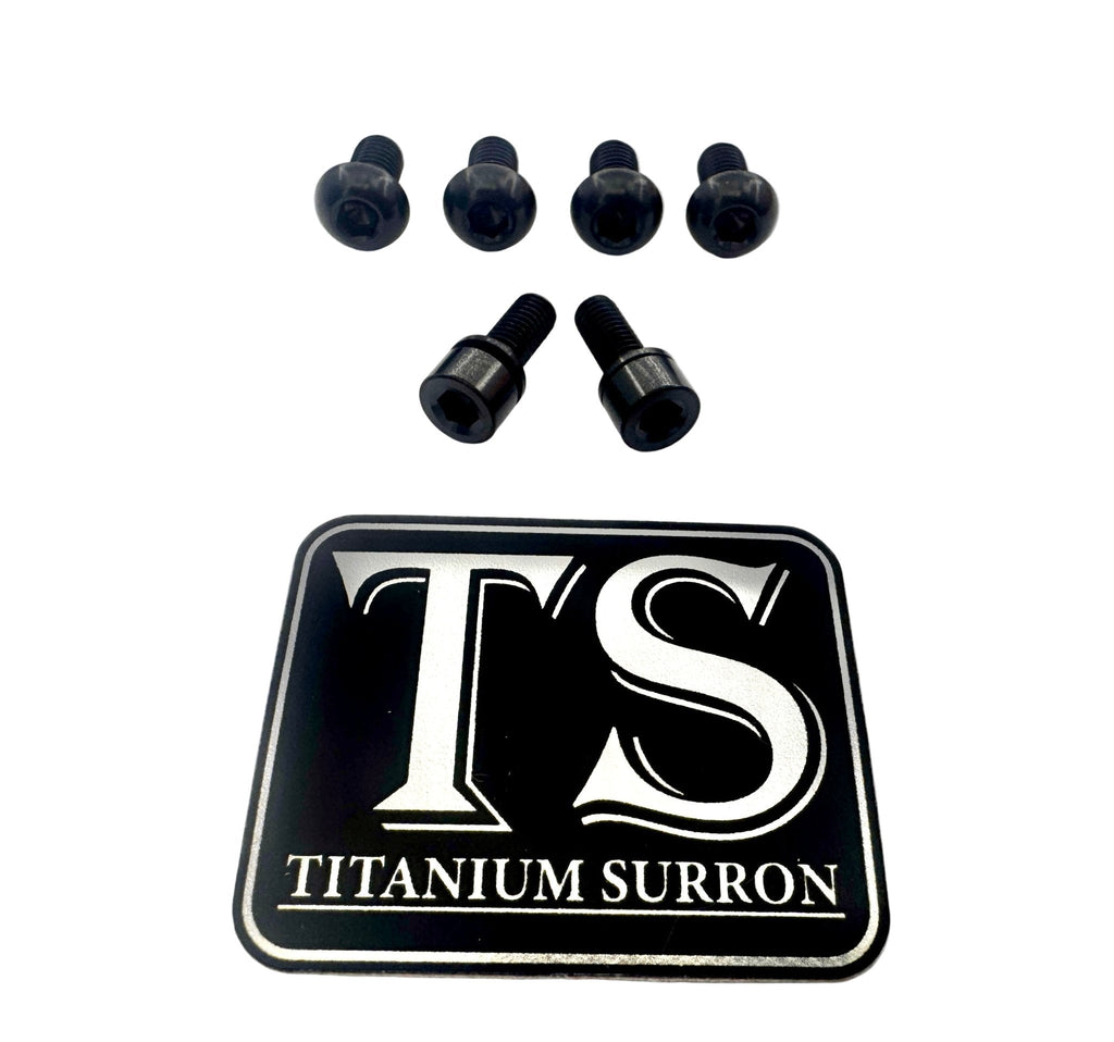 Titanium E-Moto Headlight Mount Bolts Titanium Surron