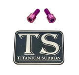 Titanium E-Moto Headlight Mount Bolts Titanium Surron