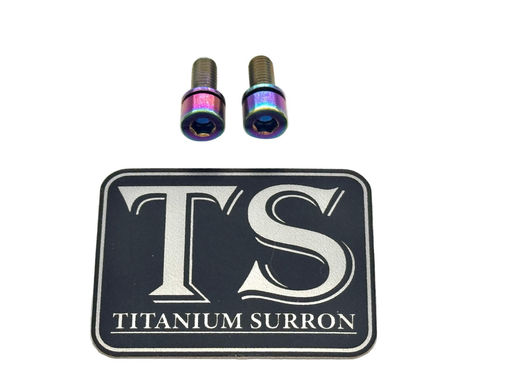 Titanium E-Moto Headlight Mount Bolts Titanium Surron