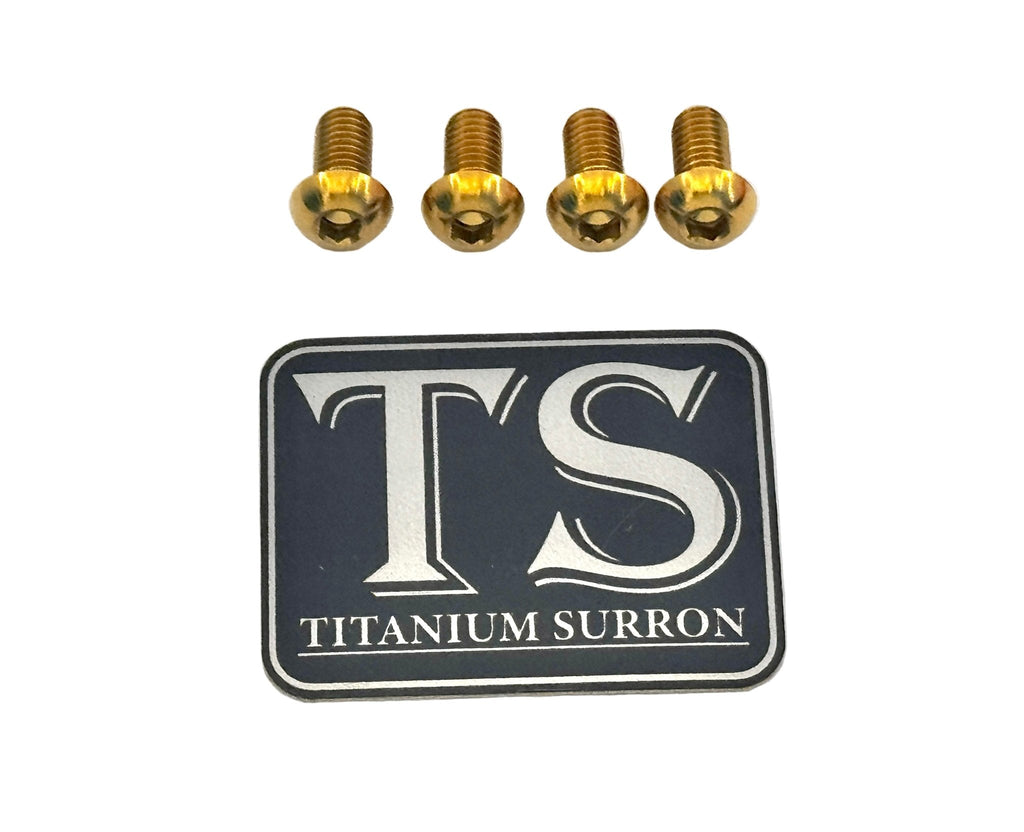 Titanium E-Moto Headlight Mount Bolts Titanium Surron