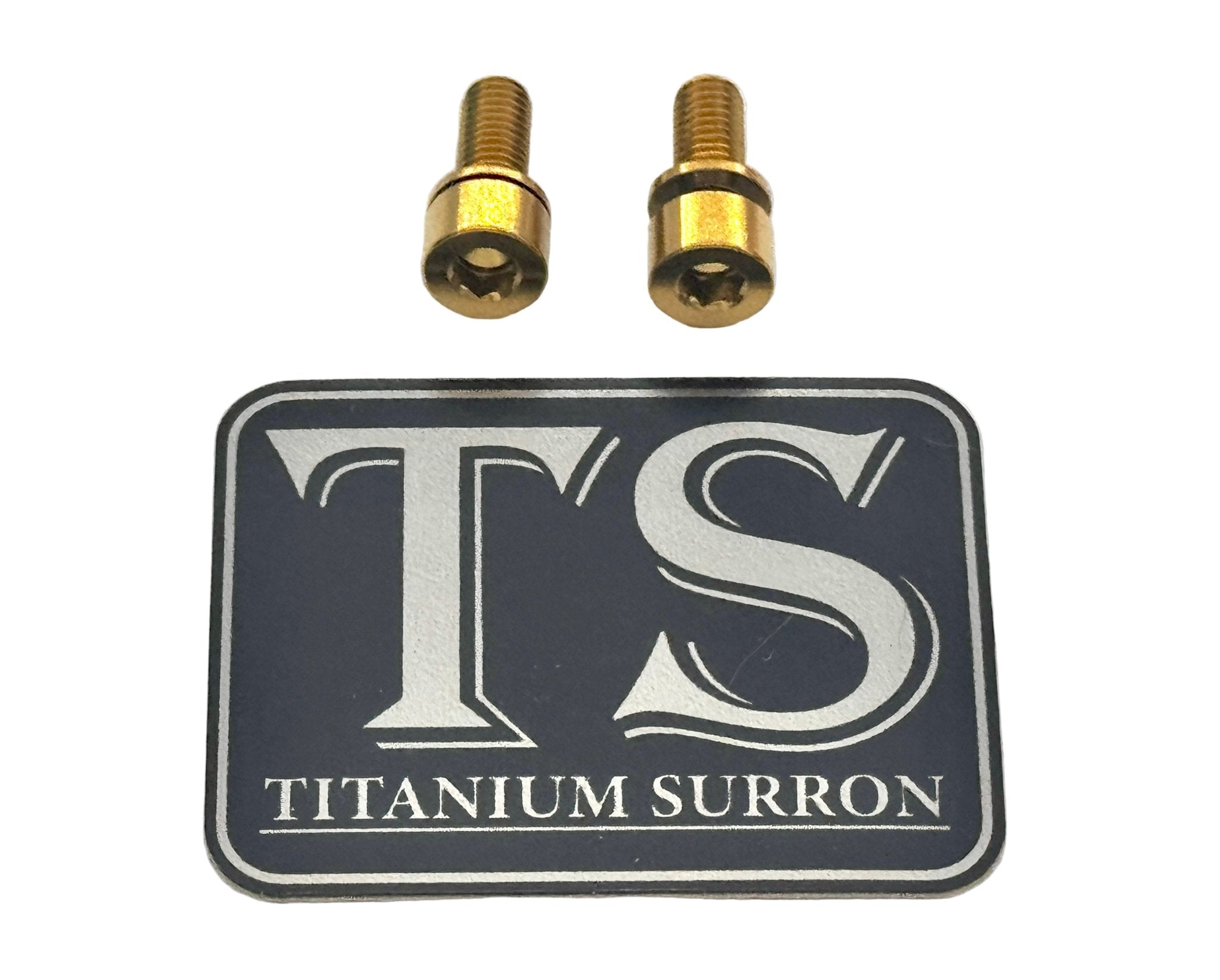 Titanium E-Moto Headlight Mount Bolts Titanium Surron