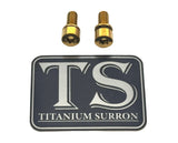 Titanium E-Moto Headlight Mount Bolts Titanium Surron