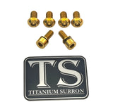 Titanium E-Moto Headlight Mount Bolts Titanium Surron