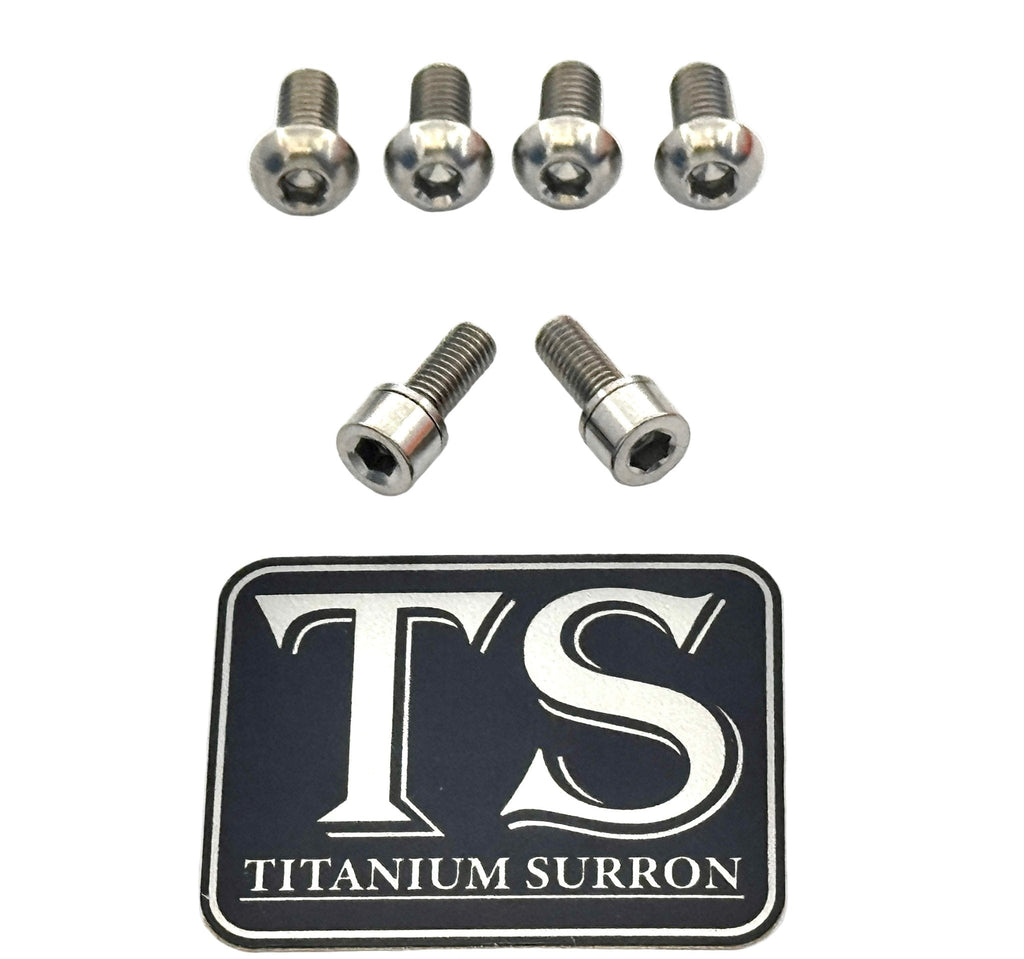 Titanium E-Moto Headlight Mount Bolts Titanium Surron