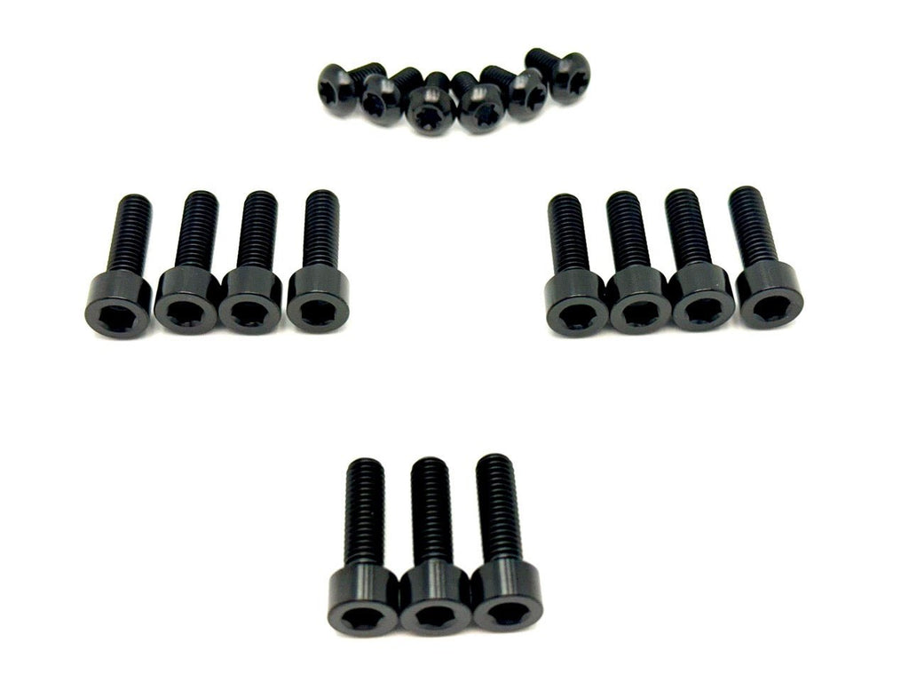 Titanium EXT Ferro Fork 11/17 Piece Bolt Kits - Riot Racing