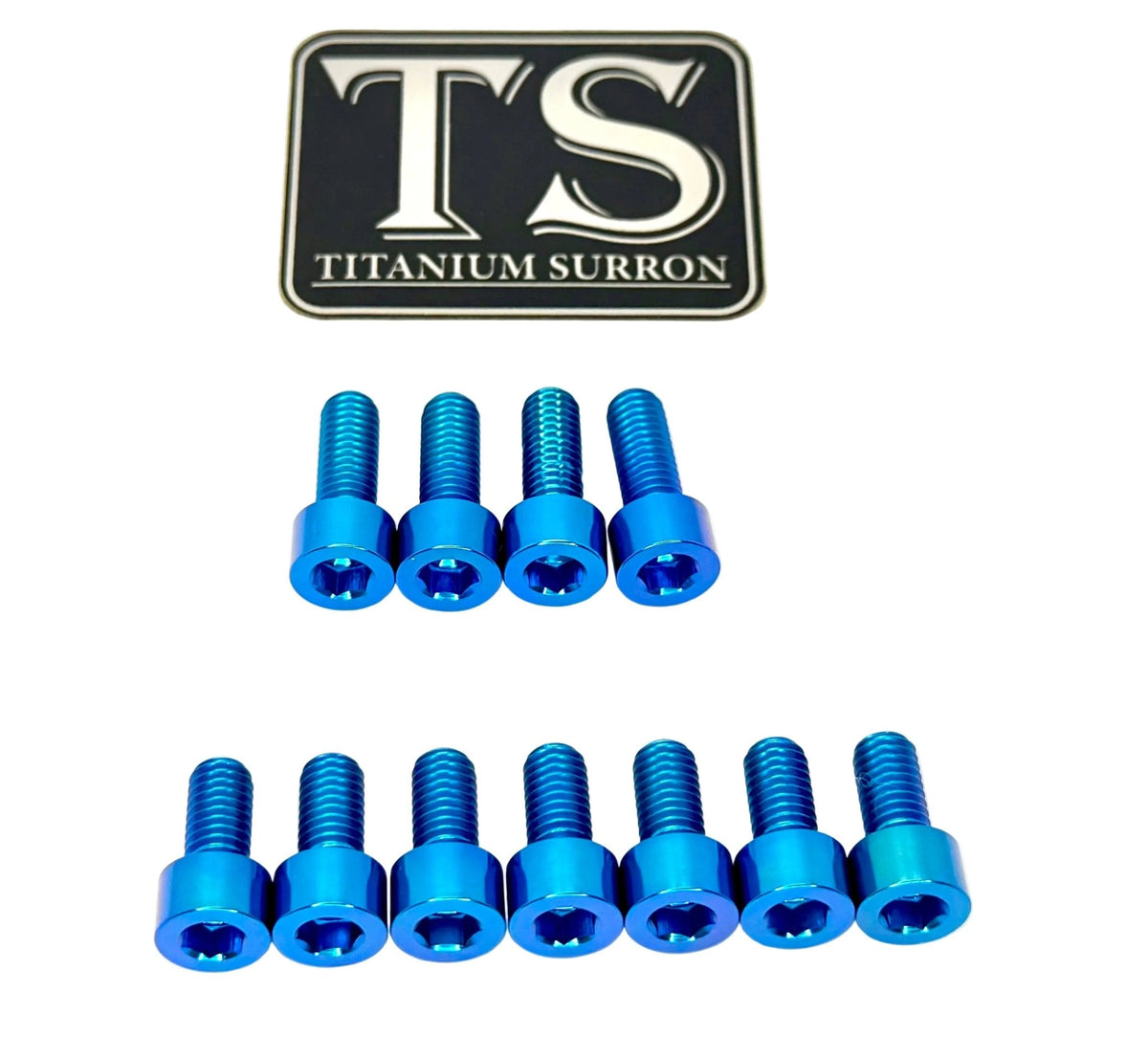 Titanium EXT Ferro Fork Bolt Kits Titanium Surron