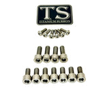 Titanium EXT Ferro Fork Bolt Kits Titanium Surron