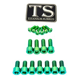 Titanium EXT Ferro Fork Bolt Kits Titanium Surron