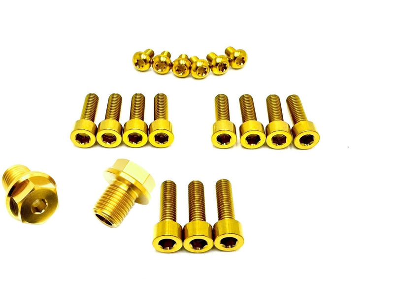 Titanium FastAce Fork Bolt Kits (All Models) Titanium Surron