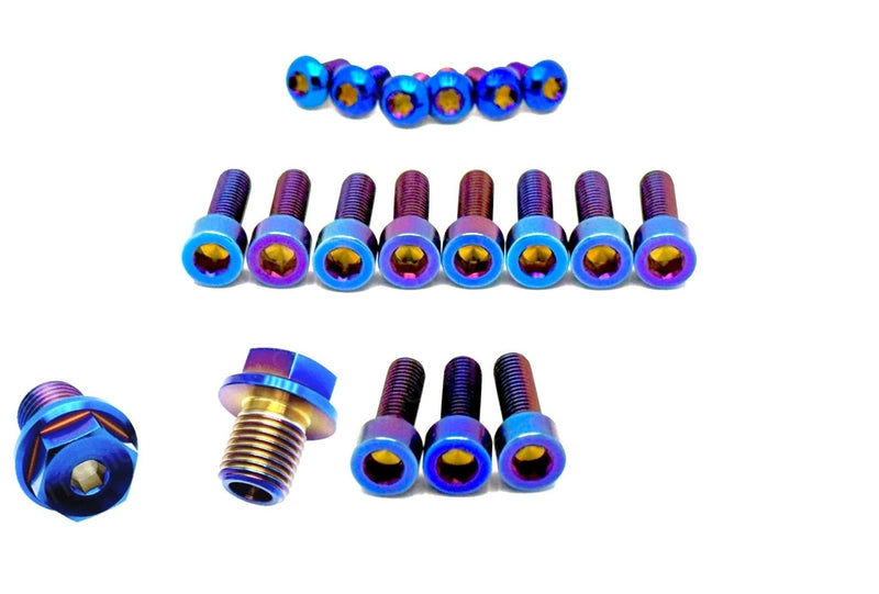 Titanium FastAce Fork Bolt Kits (All Models) Titanium Surron