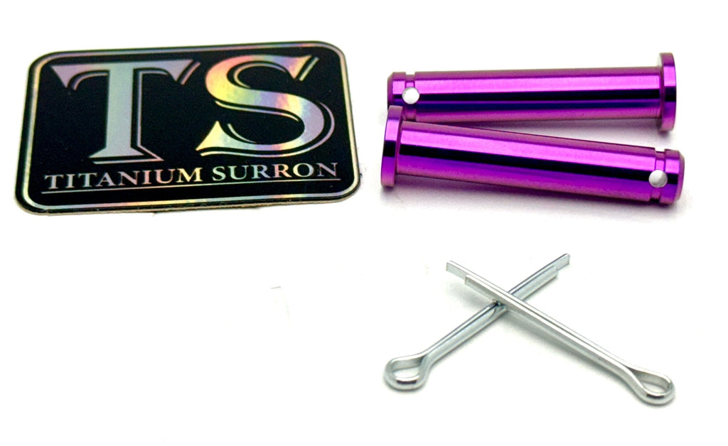 Titanium Foot Peg Pins - Surron, Talaria, Segway, 79 Bike, Rerode, E-Ride Pro - Riot Racing