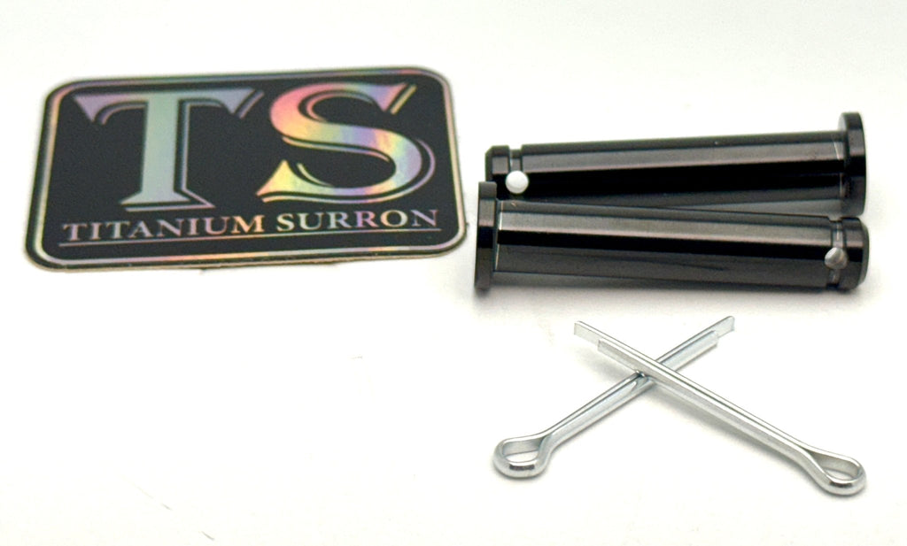 Titanium Foot Peg Pins - Surron, Talaria, Segway, 79 Bike, Rerode, E-Ride Pro - Riot Racing
