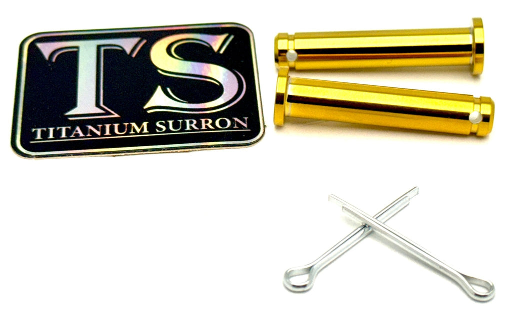 Titanium Foot Peg Pins - Surron, Talaria, Segway, 79 Bike, Rerode, E-Ride Pro - Riot Racing