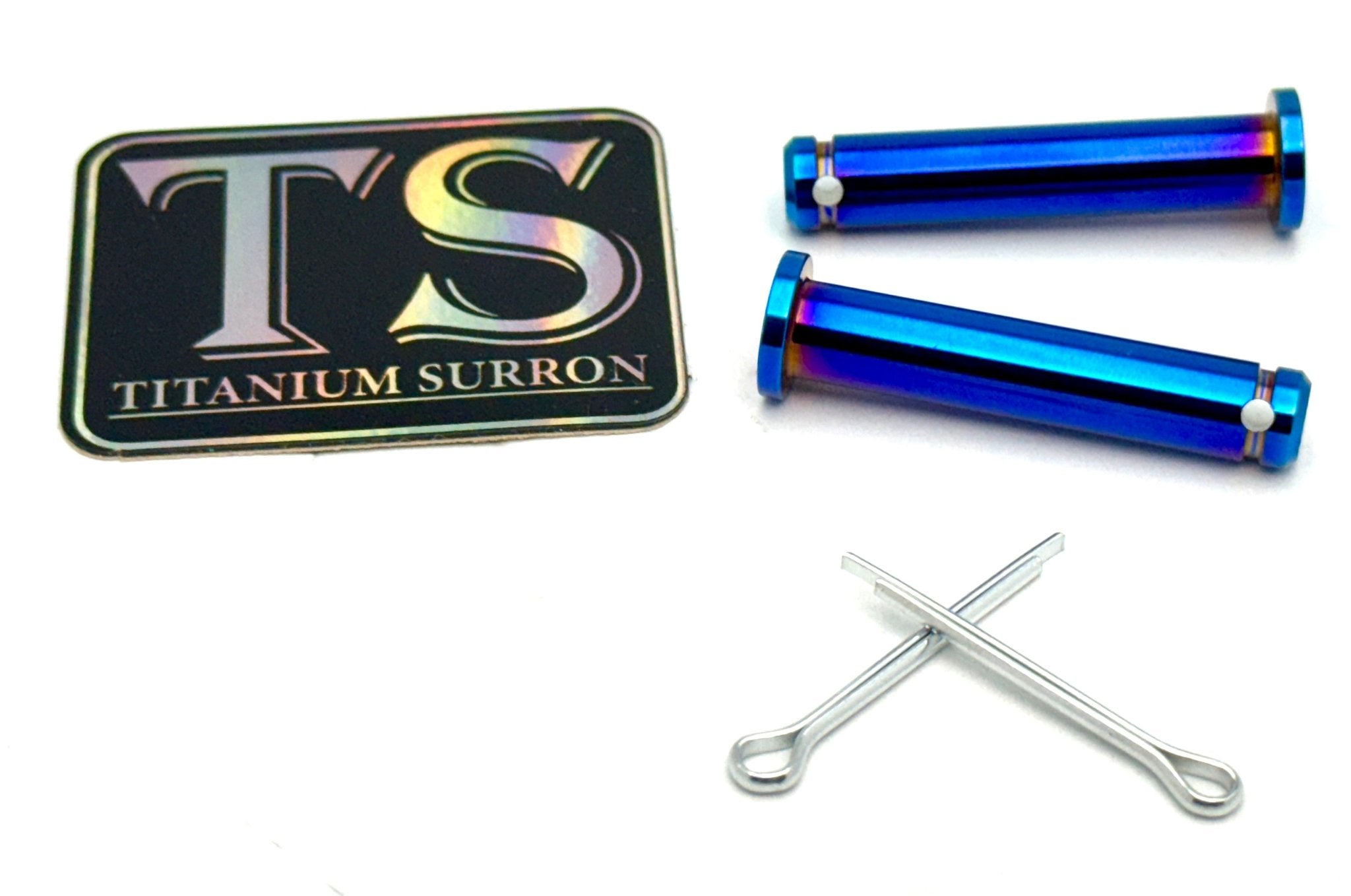 Titanium Foot Peg Pins - Surron, Talaria, Segway, 79 Bike, Rerode, E-Ride Pro - Riot Racing
