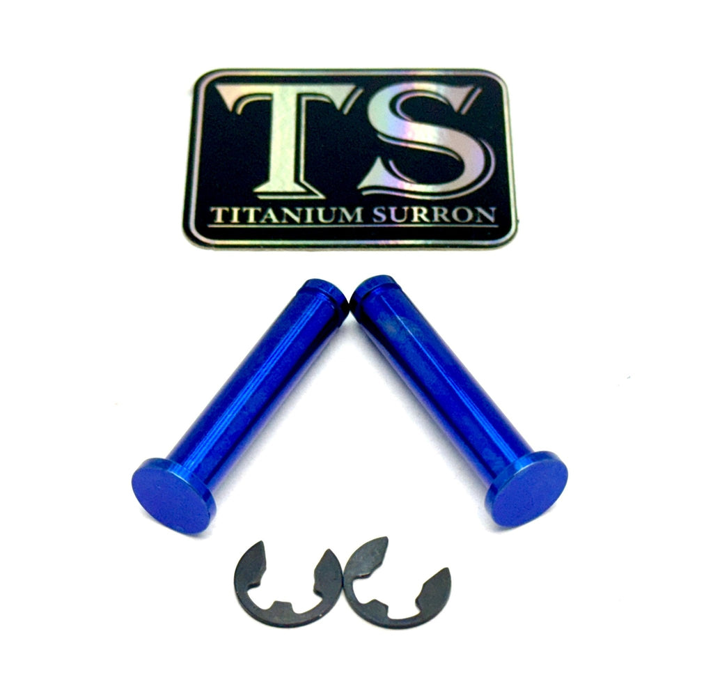 Titanium Foot Peg Pins - Surron, Talaria, Segway, 79 Bike, Rerode, E-Ride Pro - Riot Racing