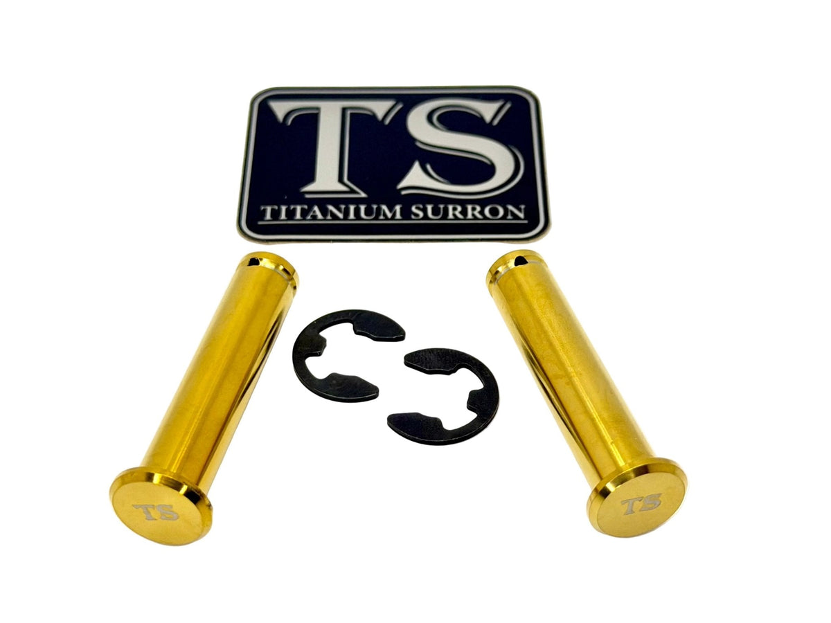 Titanium Foot Peg Pins - Surron Ultra Bee Titanium Surron