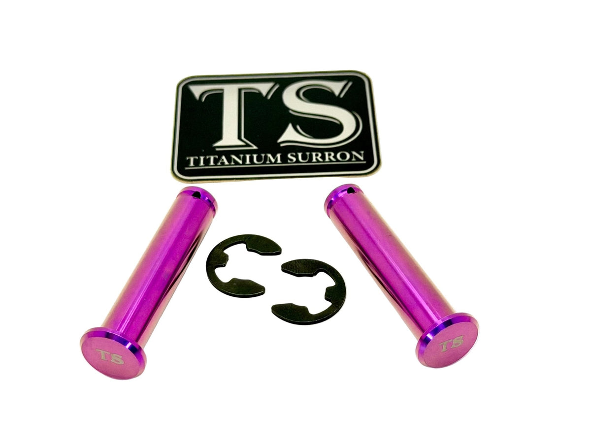 Titanium Foot Peg Pins - Surron Ultra Bee Titanium Surron