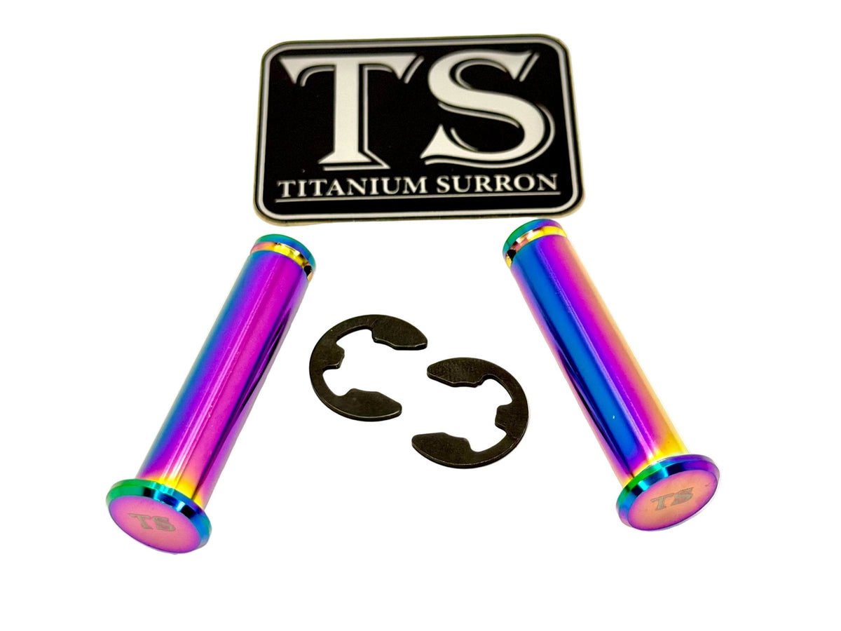 Titanium Foot Peg Pins - Surron Ultra Bee Titanium Surron
