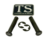 Titanium Foot Peg Pins - Surron Ultra Bee Titanium Surron