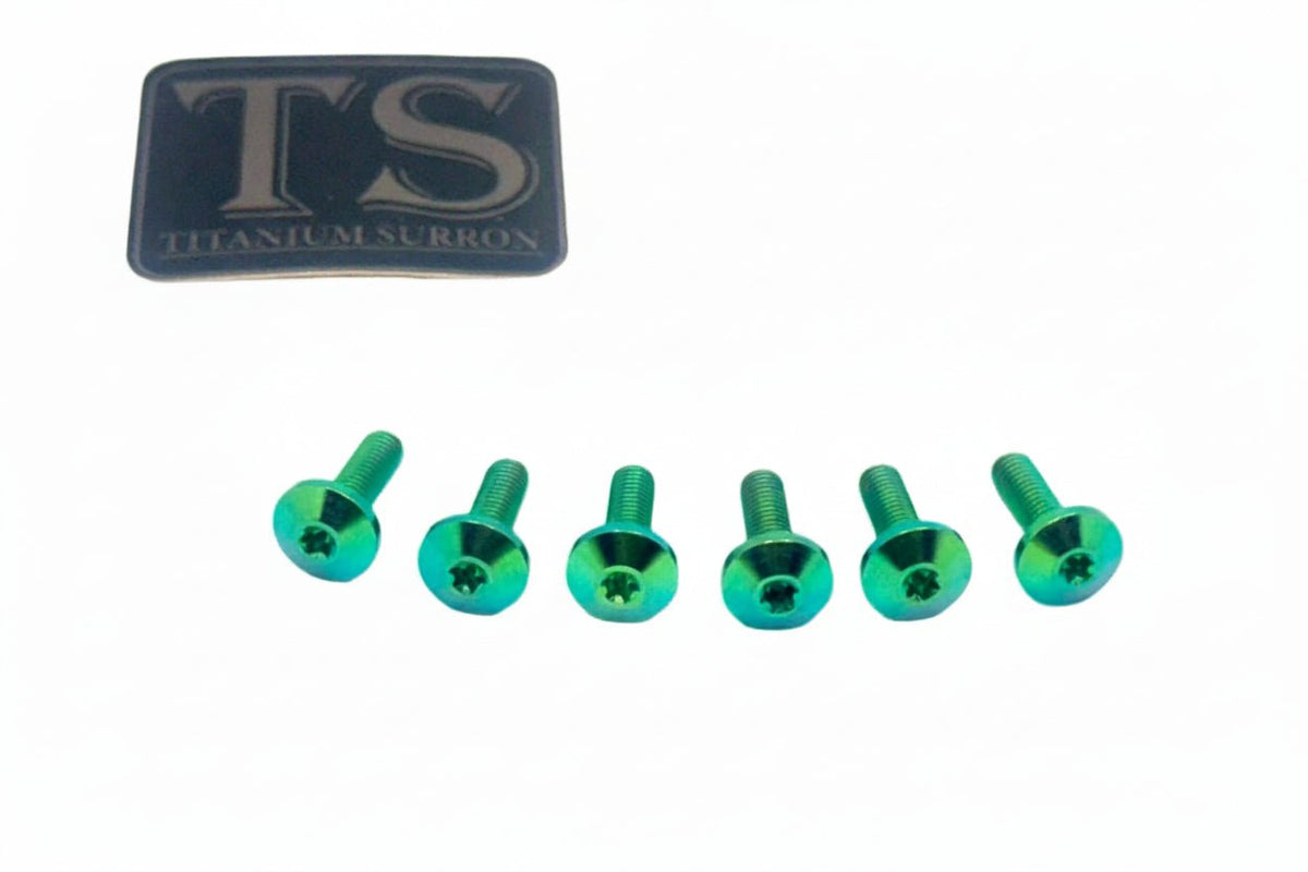Titanium Front Rotor Bolts - E-Moto Titanium Surron