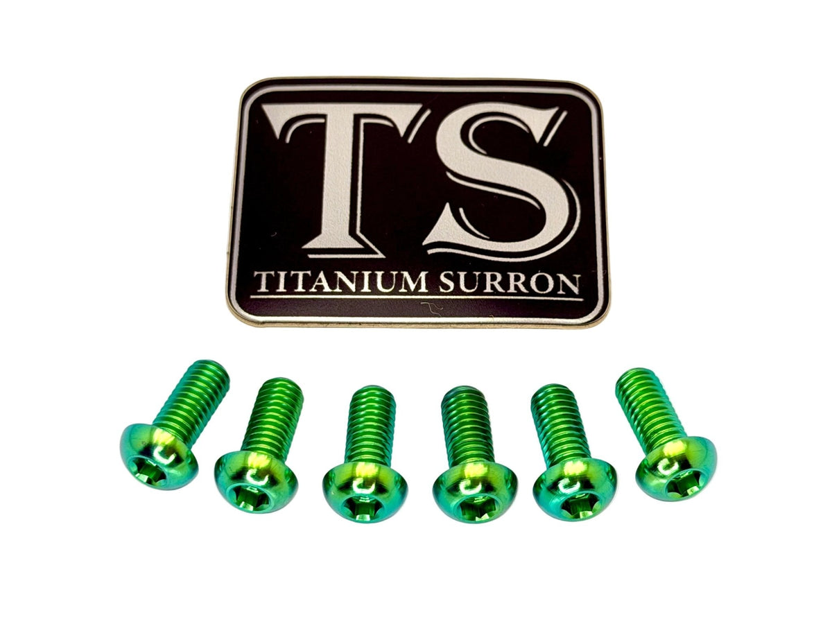 Titanium Front Rotor Bolts - E-Moto Titanium Surron
