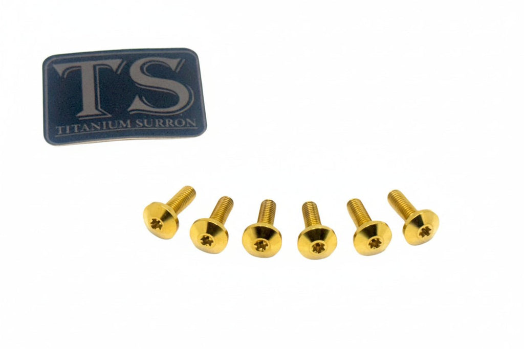 Titanium Front Rotor Bolts - E-Moto Titanium Surron