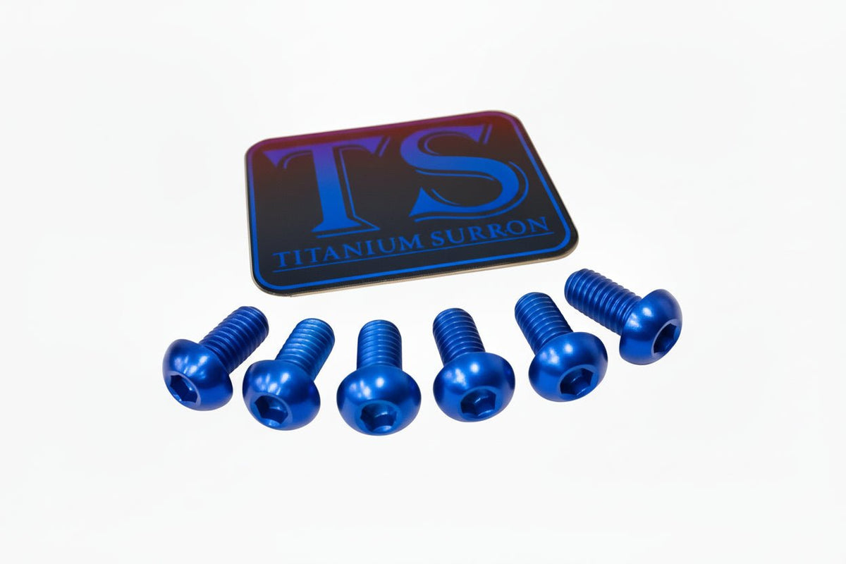 Titanium Front Rotor Bolts - E-Moto Titanium Surron