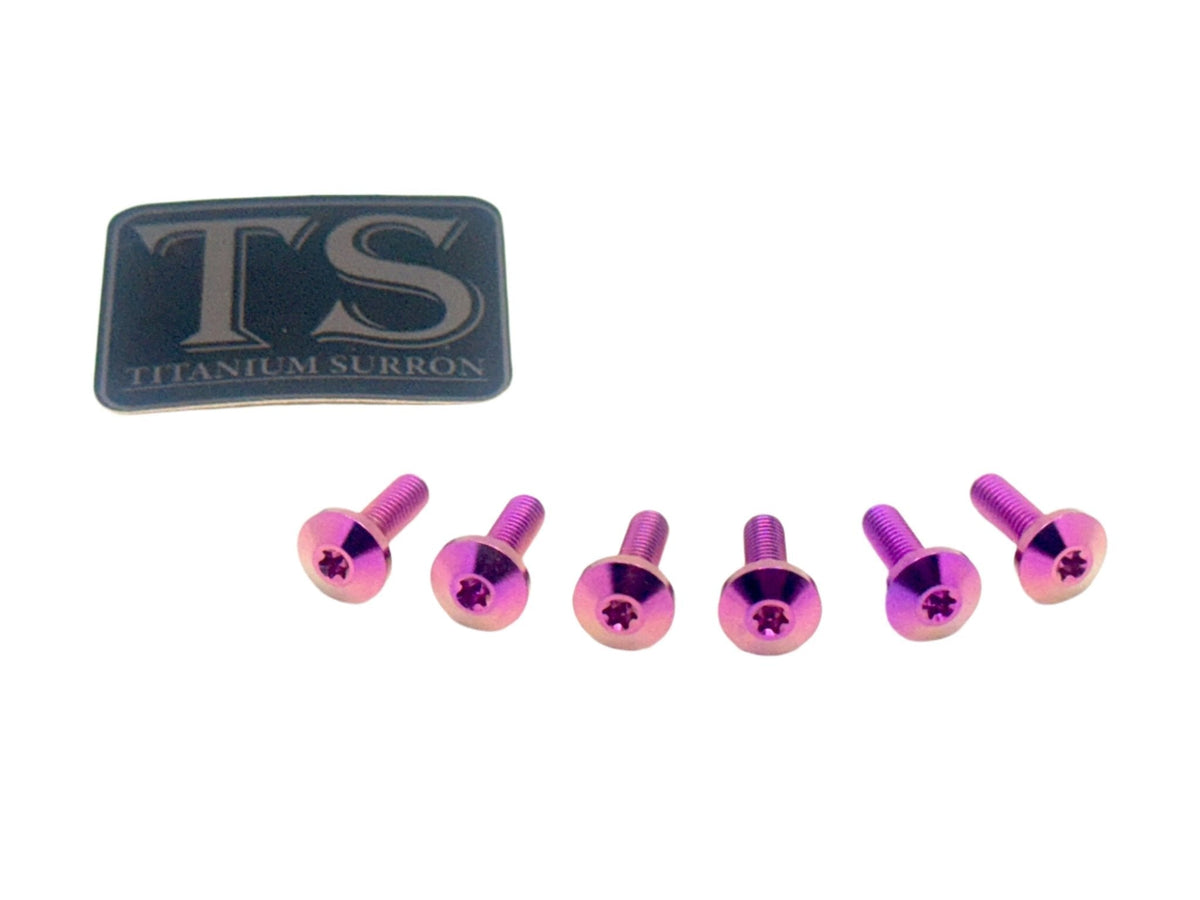 Titanium Front Rotor Bolts - E-Moto Titanium Surron