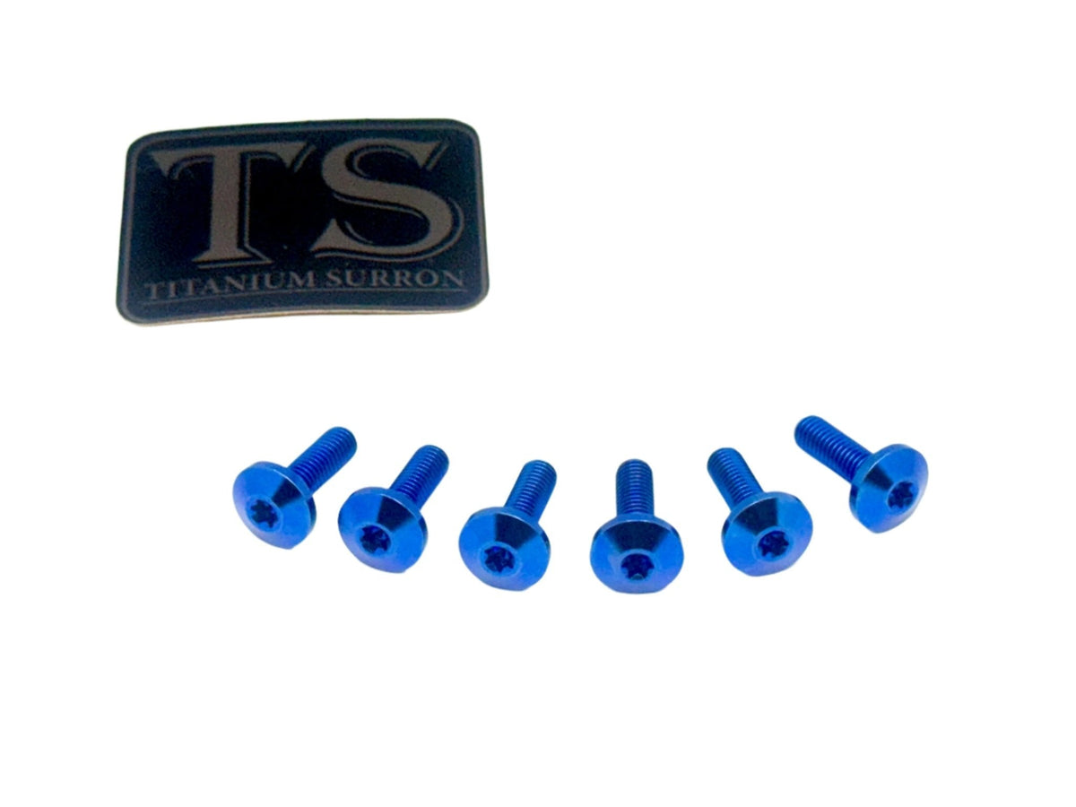 Titanium Front Rotor Bolts - E-Moto Titanium Surron