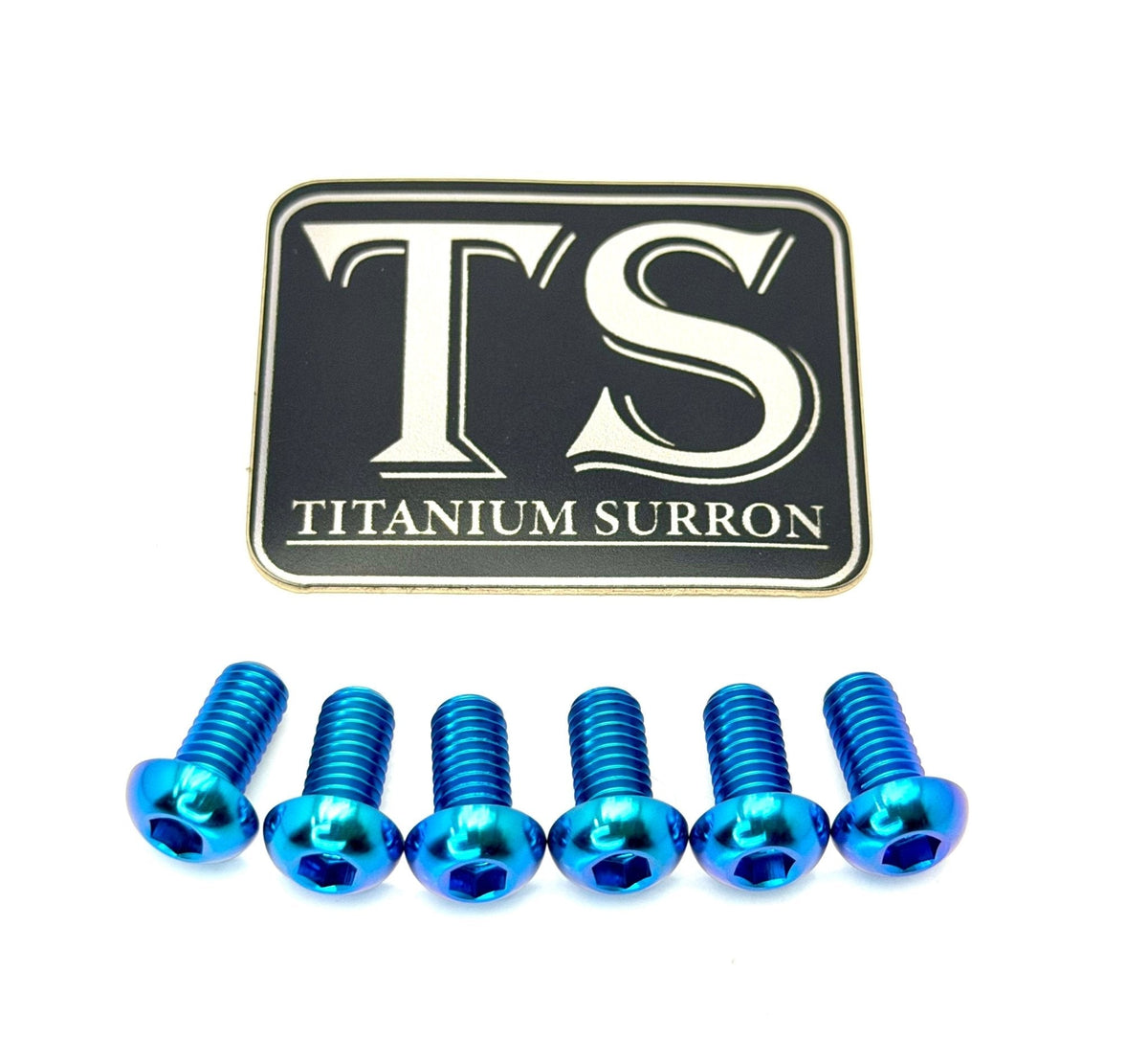 Titanium Front Rotor Bolts - E-Moto Titanium Surron