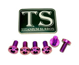 Titanium Front Rotor Bolts - E-Moto Titanium Surron